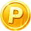 ②の金のPコイン1